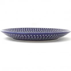 Janelle Imports Luncheon Plate In Blue Elegance