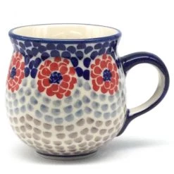 Janelle Imports Lady's Cup 10.5 Oz In Red Zinnia