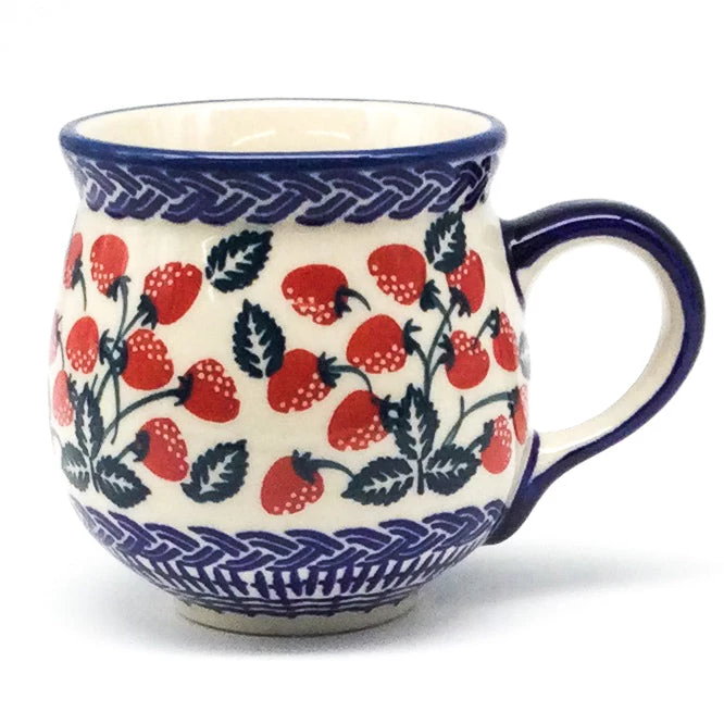 Janelle Imports Lady's Cup 10.5 Oz In Strawberry Field 3 Janelle Imports Lady's Cup 10.5 Oz In Strawberry Field