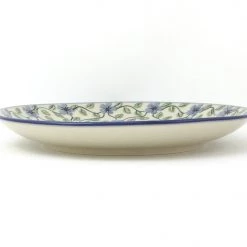 Janelle Imports Dinner Plate 10" In Blue Clematis