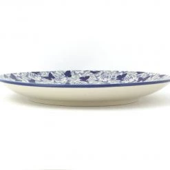 Janelle Imports Dinner Plate 10" In Blue Butterfly