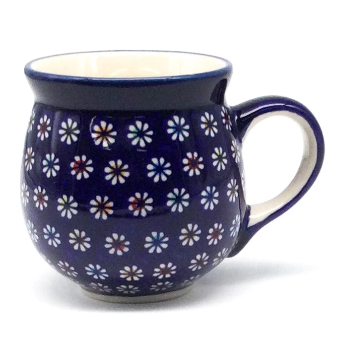 Janelle Imports Lady's Cup 10.5 Oz In Tiny Flowers On Blue 3 Janelle Imports Lady's Cup 10.5 Oz In Tiny Flowers On Blue