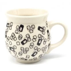 Janelle Imports Gentlemen's Cup 16 Oz In Modern Gray & Black