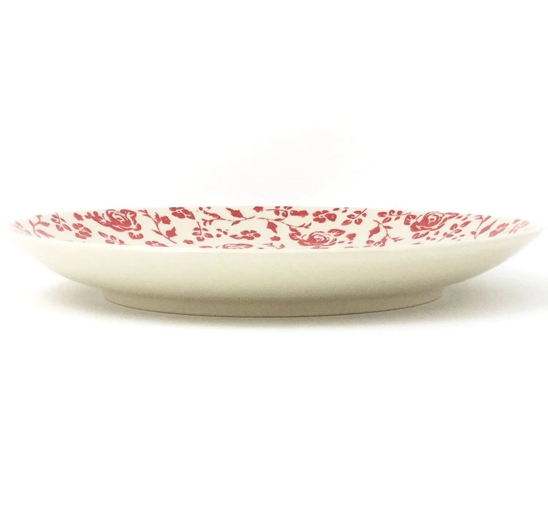 Janelle Imports Dinner Plate 10" In Antique Red 4 Janelle Imports Dinner Plate 10" In Antique Red