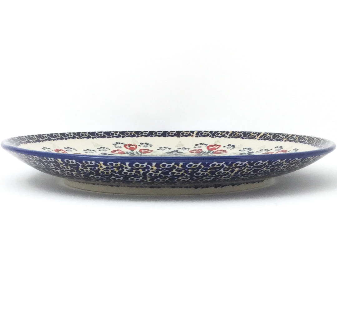 Janelle Imports Dinner Plate 10" In Red Tulips 4 Janelle Imports Dinner Plate 10" In Red Tulips