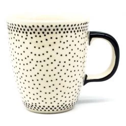 Janelle Imports Bistro Cup 10.5 Oz In Black Elegance