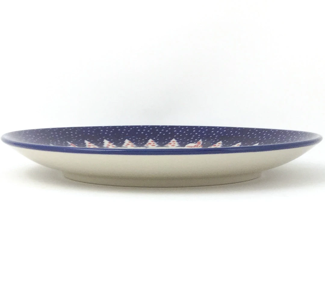 Janelle Imports Dinner Plate 10" In Winter Village 4 Janelle Imports Dinner Plate 10" In Winter Village