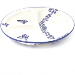 Janelle Imports Divided Plate In Butterfly