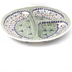Janelle Imports Divided Plate In Spring Garden