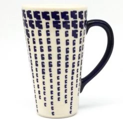 Janelle Imports Tall Cup 12 Oz In Blue Rain