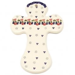 Janelle Imports Wall Cross In Holiday Wreath