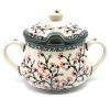 Janelle Imports Family Style Sugar Bowl 14 Oz In Japanese Cherry