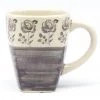 Janelle Imports Square Cup 12 Oz In Gray Rose