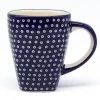 Janelle Imports Square Cup 12 Oz In Blue Elegance