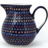 Janelle Imports Family Style Creamer 16 Oz In Multi-Colored Dots