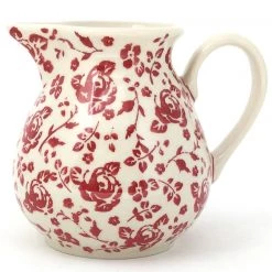 Janelle Imports Family Style Creamer 16 Oz In Antique Red