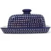 Janelle Imports Butter Dish In Blue Elegance