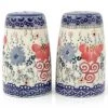 Janelle Imports Salt & Pepper Set In Perennial Garden