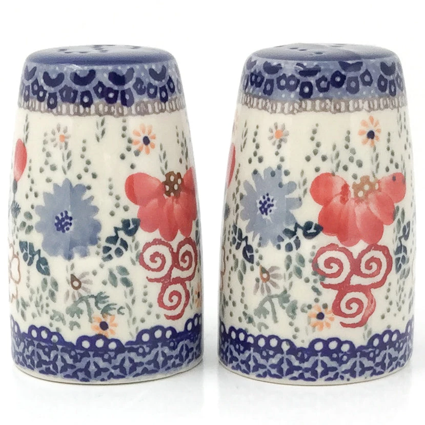 Janelle Imports Salt & Pepper Set In Perennial Garden 3 Janelle Imports Salt & Pepper Set In Perennial Garden