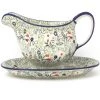 Janelle Imports Gravy Boat W/Tray 1 Qt In Early Spring 2 Janelle Imports Gravy Boat W/Tray 1 Qt In Early Spring