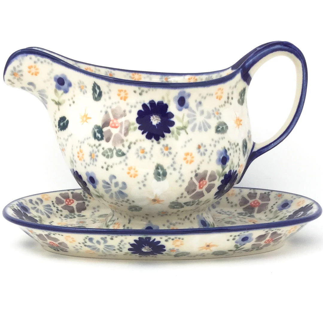 Janelle Imports Gravy Boat W/Tray 1 Qt In Morning Breeze 3 Janelle Imports Gravy Boat W/Tray 1 Qt In Morning Breeze