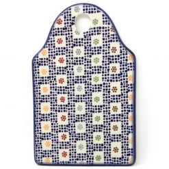 Janelle Imports Cutting Board In Modern Checkers