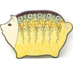 Janelle Imports Piggy Cutting Board In Cottage Decor