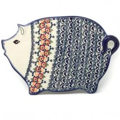 Janelle Imports Piggy Cutting Board In Wild Roses