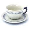 Janelle Imports Tea Cup W/Saucer 8 Oz In Delicate Blue