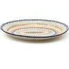 Janelle Imports Oval Basia Platter In Modern Dots