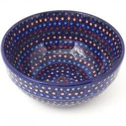 Janelle Imports Soup Bowl 24 Oz In Multi-Colored Dots