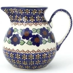 Janelle Imports Family Style Creamer 16 Oz In Petunia