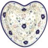 Janelle Imports Lg Hanging Heart Dish In Morning Breeze