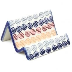 Janelle Imports Business Card/Smart Phone Holder In Modern Dots