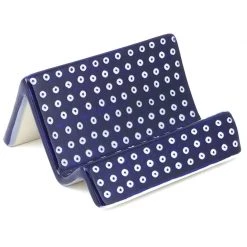 Janelle Imports Business Card/Smart Phone Holder In Blue Elegance