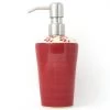Janelle Imports Soap Dispenser In Red Rose 1 Janelle Imports Soap Dispenser In Red Rose