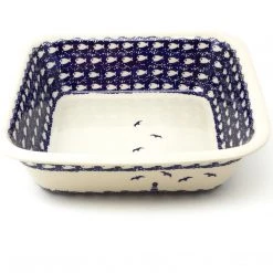 Janelle Imports Deep Square Baker In Lighthouse