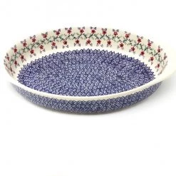 Janelle Imports Lg Oval Baker W/Handles In Lattice