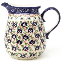 Janelle Imports Pitcher 2 Qt In Forget-Me-Not