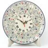 Janelle Imports Plate Wall Clock In Early Spring