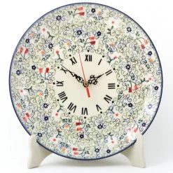 Janelle Imports Plate Wall Clock In Early Spring