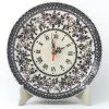 Janelle Imports Plate Wall Clock In Gray & Black
