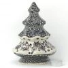 Janelle Imports Tree Tea Candle Holder In Gray & Black