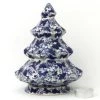 Janelle Imports Tree Tea Candle Holder In Blue Butterfly