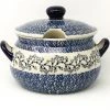 Janelle Imports Covered Tureen 4 Qt In Blue Meadow