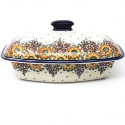 Janelle Imports Rect. Server W/Cover 2 Qt In Fall