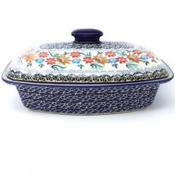 Janelle Imports Rect. Server W/Cover 2 Qt In Late Fall