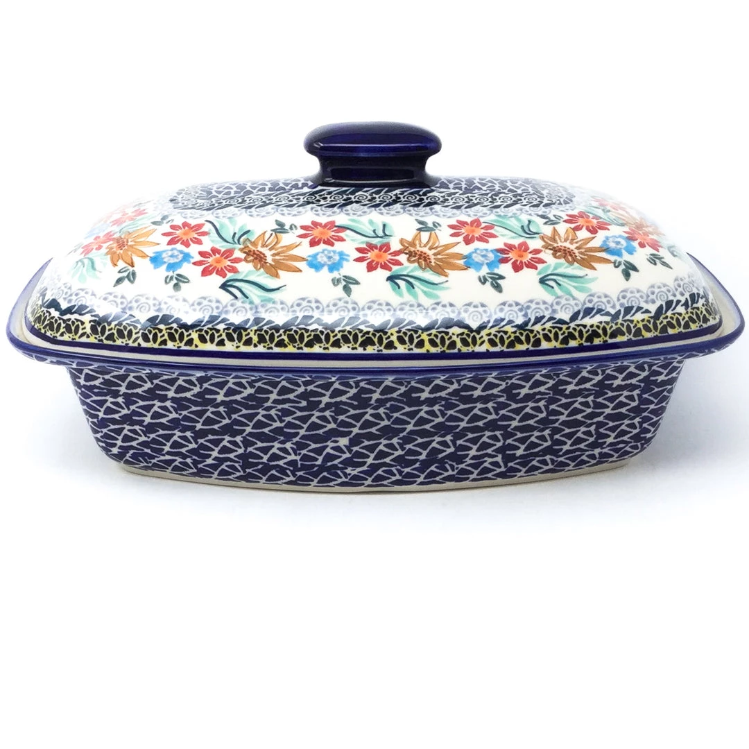 Janelle Imports Rect. Server W/Cover 2 Qt In Late Fall 3 Janelle Imports Rect. Server W/Cover 2 Qt In Late Fall