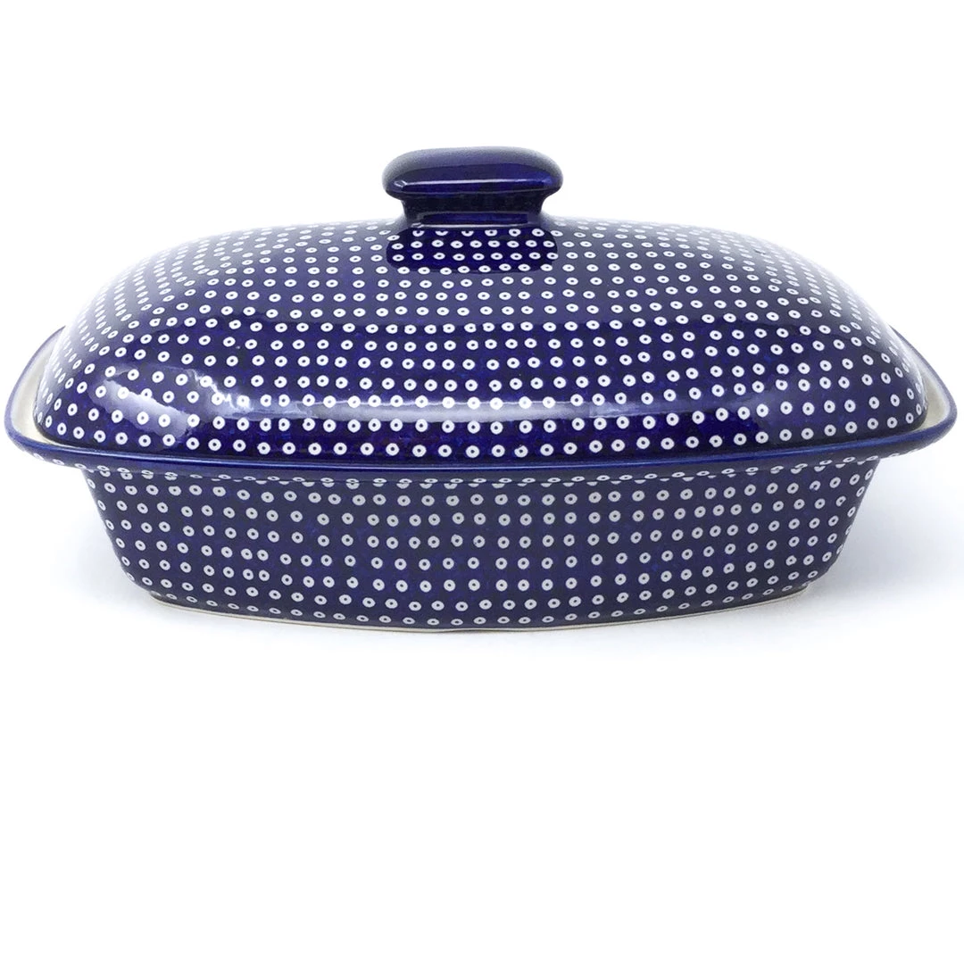 Janelle Imports Rect. Server W/Cover 2 Qt In Blue Elegance 3 Janelle Imports Rect. Server W/Cover 2 Qt In Blue Elegance