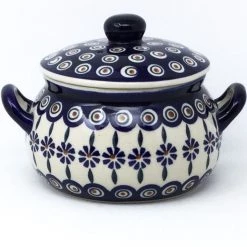 Janelle Imports Covered Tureen 1 Qt In Peacock